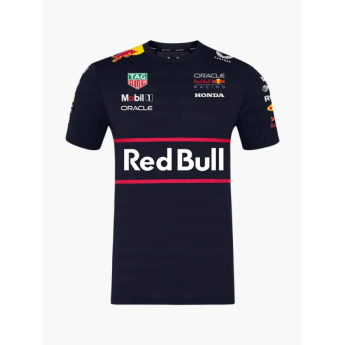Red Bull Racing мъжка тениска official Teamline Replica navy F1 Team 2025