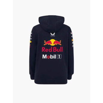 Red Bull Racing детски суитшърт с качулка official Teamline Replica zip navy F1 Team 2025