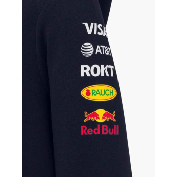 Red Bull Racing детски суитшърт с качулка official Teamline Replica zip navy F1 Team 2025