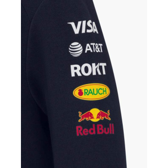 Red Bull Racing детски суитшърт с качулка official Teamline Replica navy F1 Team 2025
