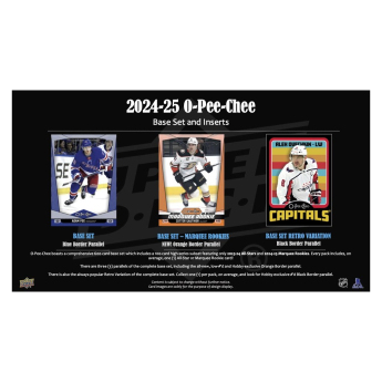 NHL кутии хокей карти NHL 2024-25 Upper Deck O-Pee-Chee Hobby Box
