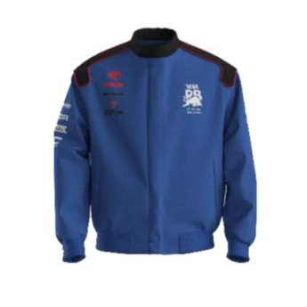 Visa Cash App RB мъжко яке softshell blue F1 Team 2025