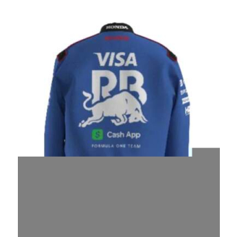 Visa Cash App RB мъжко яке softshell blue F1 Team 2025