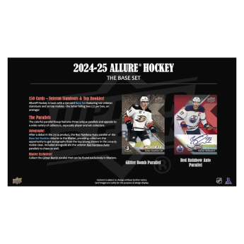 NHL кутии хокей карти NHL 2024-25 Upper Deck Allure Blaster Box