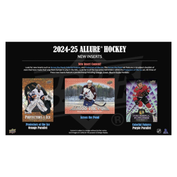 NHL кутии хокей карти NHL 2024-25 Upper Deck Allure Blaster Box