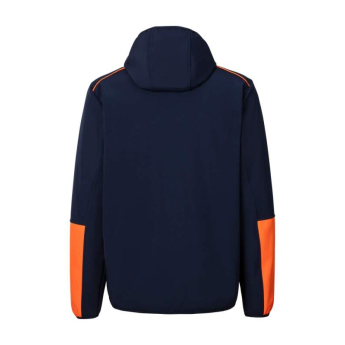 Red Bull KTM мъжко яке с качулка Softshell Grid navy