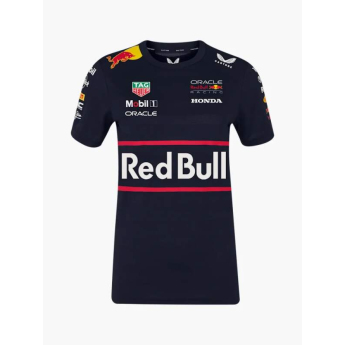Red Bull Racing дамска тениска official Teamline Replica navy F1 Team 2025
