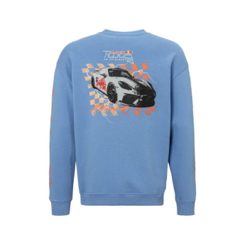 Red Bull Racing мъжка тениска Porsche blue 2025