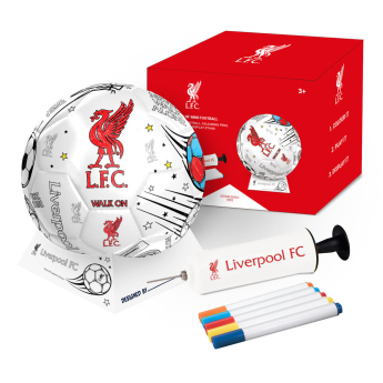 Liverpool FC футболна топка Colour - size 2