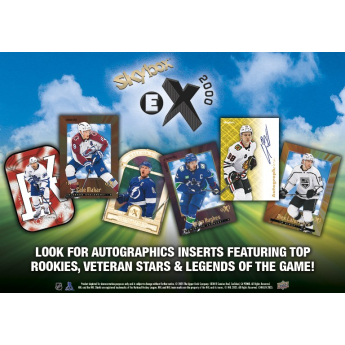 NHL кутии хокей карти NHL 2023-24 Upper Deck Skybox E-X 2000 Hockey Hobby Box