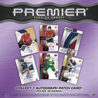 NHL кутии хокей карти NHL 2023-24 Upper Deck Premier Hockey Hobby Box
