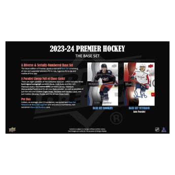 NHL кутии хокей карти NHL 2023-24 Upper Deck Premier Hockey Hobby Box