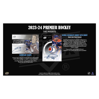 NHL кутии хокей карти NHL 2023-24 Upper Deck Premier Hockey Hobby Box