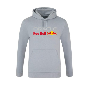 Red Bull Racing мъжки суитшърт с качулка logo Core grey F1 Team 2025