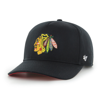 Chicago Blackhawks баскетболна шапка с козирка Hitch black
