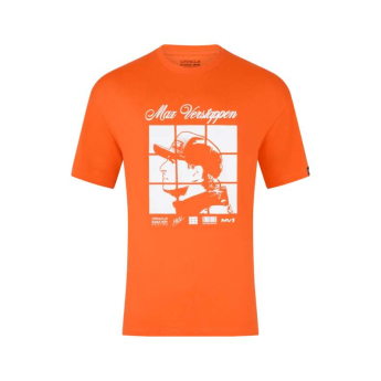 Red Bull Racing мъжка тениска Max Verstappen MV1 orange F1 Team 2025