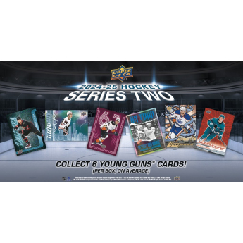 NHL кутии хокей карти NHL 2024-25 Upper Deck Series 2 Blaster Box