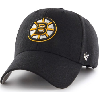 Boston Bruins баскетболна шапка с козирка MVP logo black