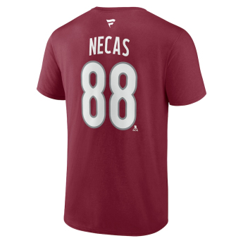 Colorado Avalanche мъжка тениска Martin Necas #88 Name & Number