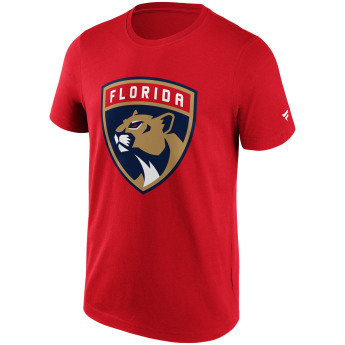 Florida Panthers мъжка тениска Primary Logo Graphic T-Shirt red