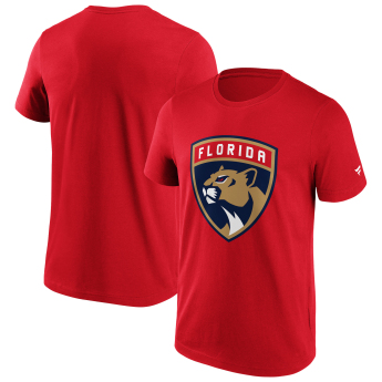 Florida Panthers мъжка тениска Primary Logo Graphic T-Shirt red