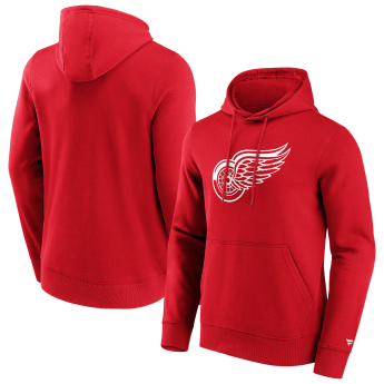 Detroit Red Wings мъжки суитшърт с качулка Primary Logo Graphic Hoodie red