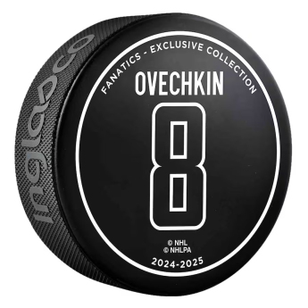 Washington Capitals шайба Alex Ovechkin #8 The GR8 Chase 895th Goal Hockey Puck Limited Edition of 2025