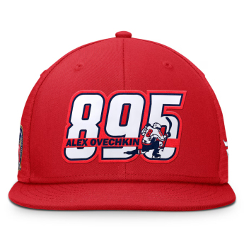 Washington Capitals шапка с козирка flat Alex Ovechkin #8 The GR8 Chase Scorer Snapback Hat