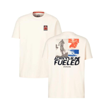 Red Bull KTM мъжка тениска Fueled sand beige 2025