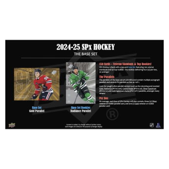 NHL кутии хокей карти NHL 2024-25 Upper Deck SPx Hockey Hobby Box