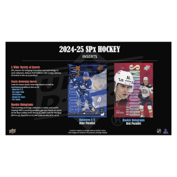 NHL кутии хокей карти NHL 2024-25 Upper Deck SPx Hockey Hobby Box