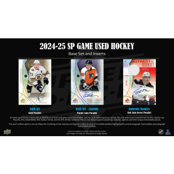 NHL кутии хокей карти NHL 2024-25 Upper Deck SP Game Used Hobby Box