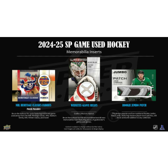 NHL кутии хокей карти NHL 2024-25 Upper Deck SP Game Used Hobby Box