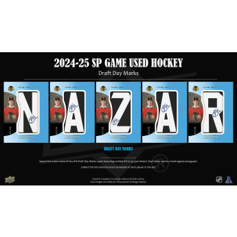 NHL кутии хокей карти NHL 2024-25 Upper Deck SP Game Used Hobby Box
