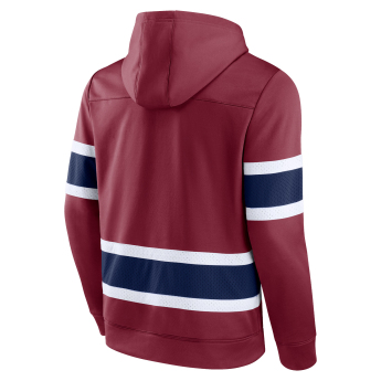 Colorado Avalanche мъжки суитшърт с качулка Iconic NHL Exclusive Pullover Hoodie