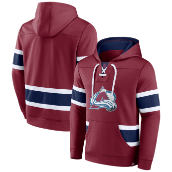Colorado Avalanche мъжки суитшърт с качулка Iconic NHL Exclusive Pullover Hoodie
