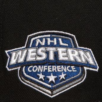 San Jose Sharks шапка с козирка flat Conference Patch Snapback