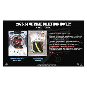 NHL кутии хокей карти NHL 2023-24 Upper Deck Ultimate Hobby Box