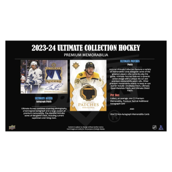 NHL кутии хокей карти NHL 2023-24 Upper Deck Ultimate Hobby Box