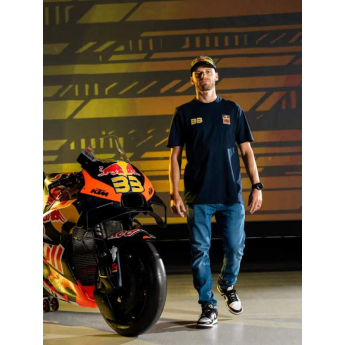 Red Bull KTM мъжка тениска rider Brad Binder navy 2025
