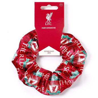 Liverpool FC ластик за коса colourful satin