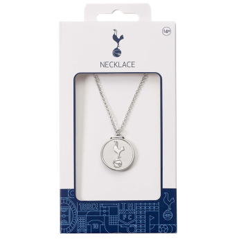 Tottenham Hotspur висулка за врата Silver Finish Necklace