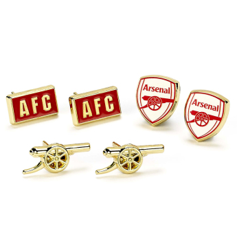Arsenal FC комплект обеци three unique designs
