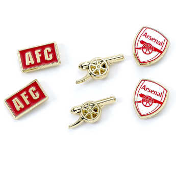 Arsenal FC комплект обеци three unique designs