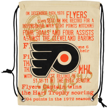 Philadelphia Flyers чанта за фитнес Historic Canvas Drawstring