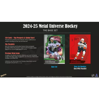 NHL кутии хокей карти NHL 2024-25 Upper Deck Skybox Metal Universe Hobby Box