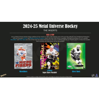 NHL кутии хокей карти NHL 2024-25 Upper Deck Skybox Metal Universe Hobby Box