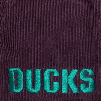 Anaheim Ducks шапка с козирка flat Sueduroy Snapback