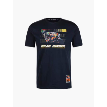 Red Bull KTM детска тениска #33 Brad Binder Velocity Spirit navy 2025
