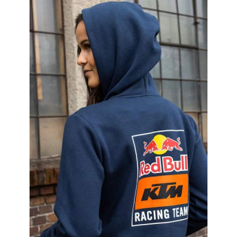 Red Bull KTM дамски суитшърт с качулка small logo navy 2025